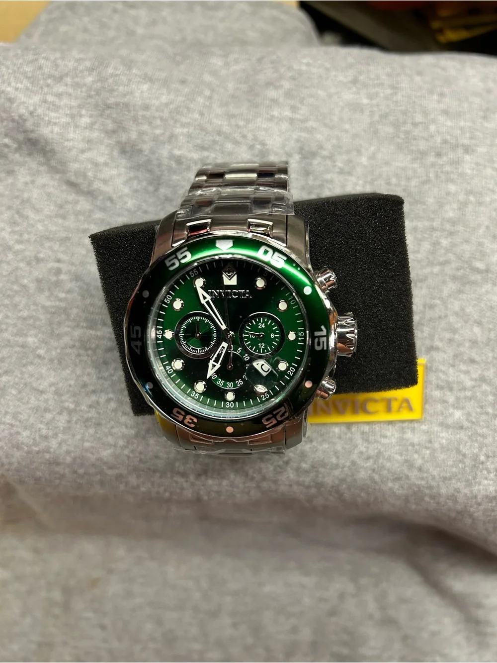 *NEW* Watch Invicta 47559 Mens Chronograph Pro Diver Chroma 48mm Stainless Steel